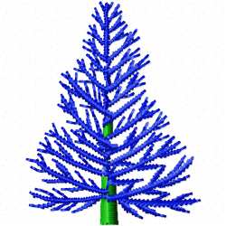 Flowers And Tree Embroidery Design 1 Flowers And Tree Embroidery Design 1